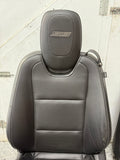 2010-2015 Chevy Camaro SS Black Leather Seats Front & Rear Convertible