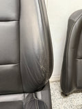 2010-2015 Chevy Camaro SS Black Leather Seats Front & Rear Convertible