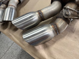 2012-2015 Chevrolet Camaro SS Quad Tip Mufflers RH LH Pair Used