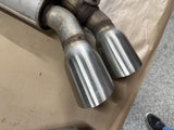 2012-2015 Chevrolet Camaro SS Quad Tip Mufflers RH LH Pair Used