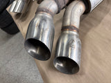 2012-2015 Chevrolet Camaro SS Quad Tip Mufflers RH LH Pair Used