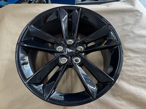 2024 Ford Mustang Black OEM Wheel 18x8.5
