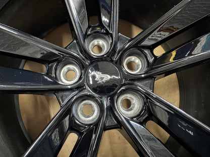 2024 Ford Mustang Black OEM Wheel 18x8.5