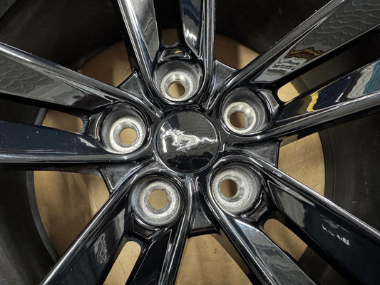 2024 Ford Mustang Black OEM Wheel 18x8.5