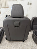 2010-2015 Chevy Camaro SS Black Leather Seats Front & Rear Convertible
