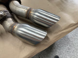 2012-2015 Chevrolet Camaro SS Quad Tip Mufflers RH LH Pair Used