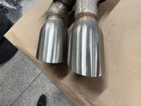 2012-2015 Chevrolet Camaro SS Quad Tip Mufflers RH LH Pair Used