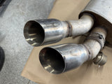 2012-2015 Chevrolet Camaro SS Quad Tip Mufflers RH LH Pair Used