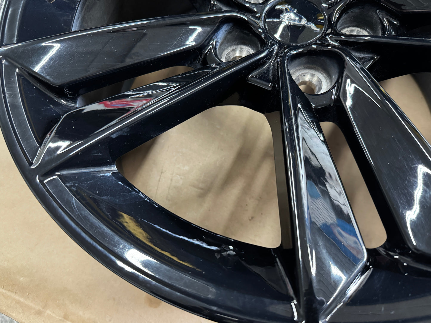 2024 Ford Mustang Black OEM Wheel 18x8.5