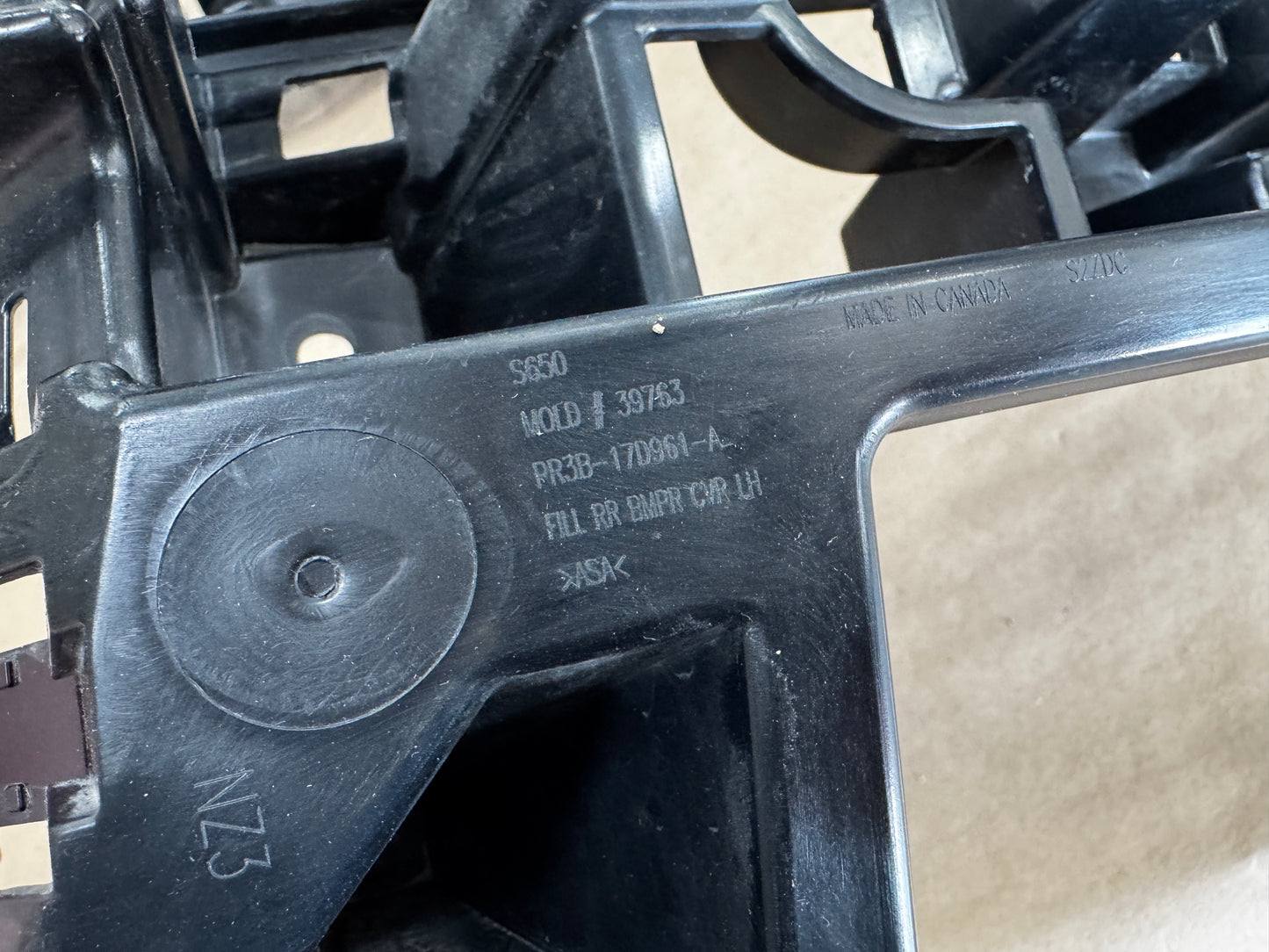 2024-2026 Mustang GT S650 Rear Bumper Bracket LH Driver Side