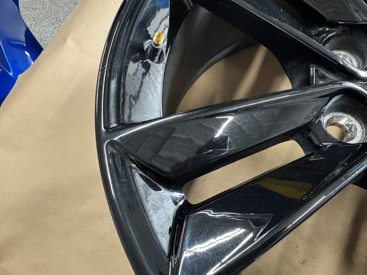 2024 Ford Mustang Black OEM Wheel 18x8.5