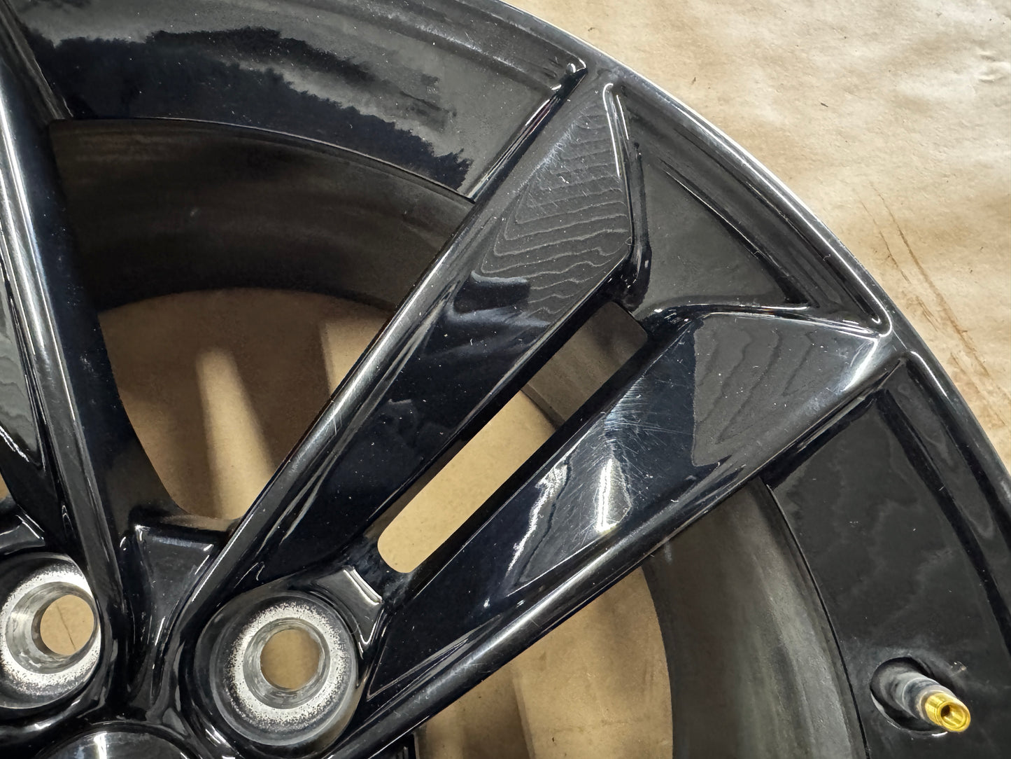 2024 Ford Mustang Black OEM Wheel 18x8.5