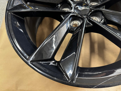 2024 Ford Mustang Black OEM Wheel 18x8.5