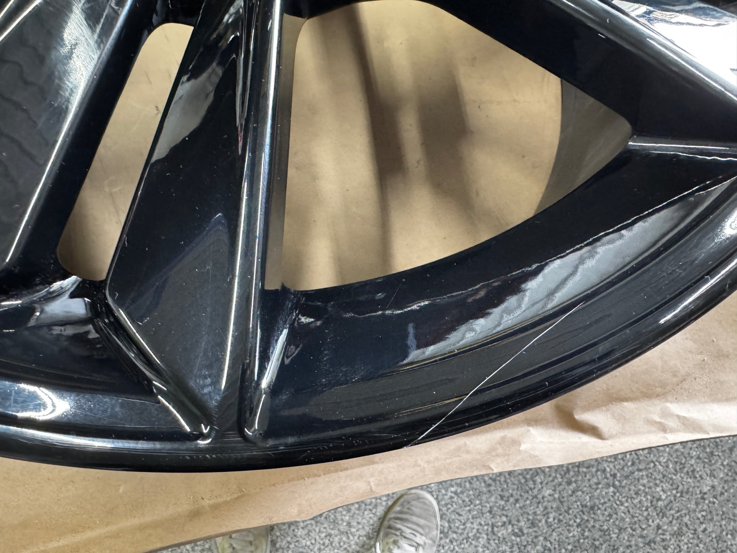 2024 Ford Mustang Black OEM Wheel 18x8.5