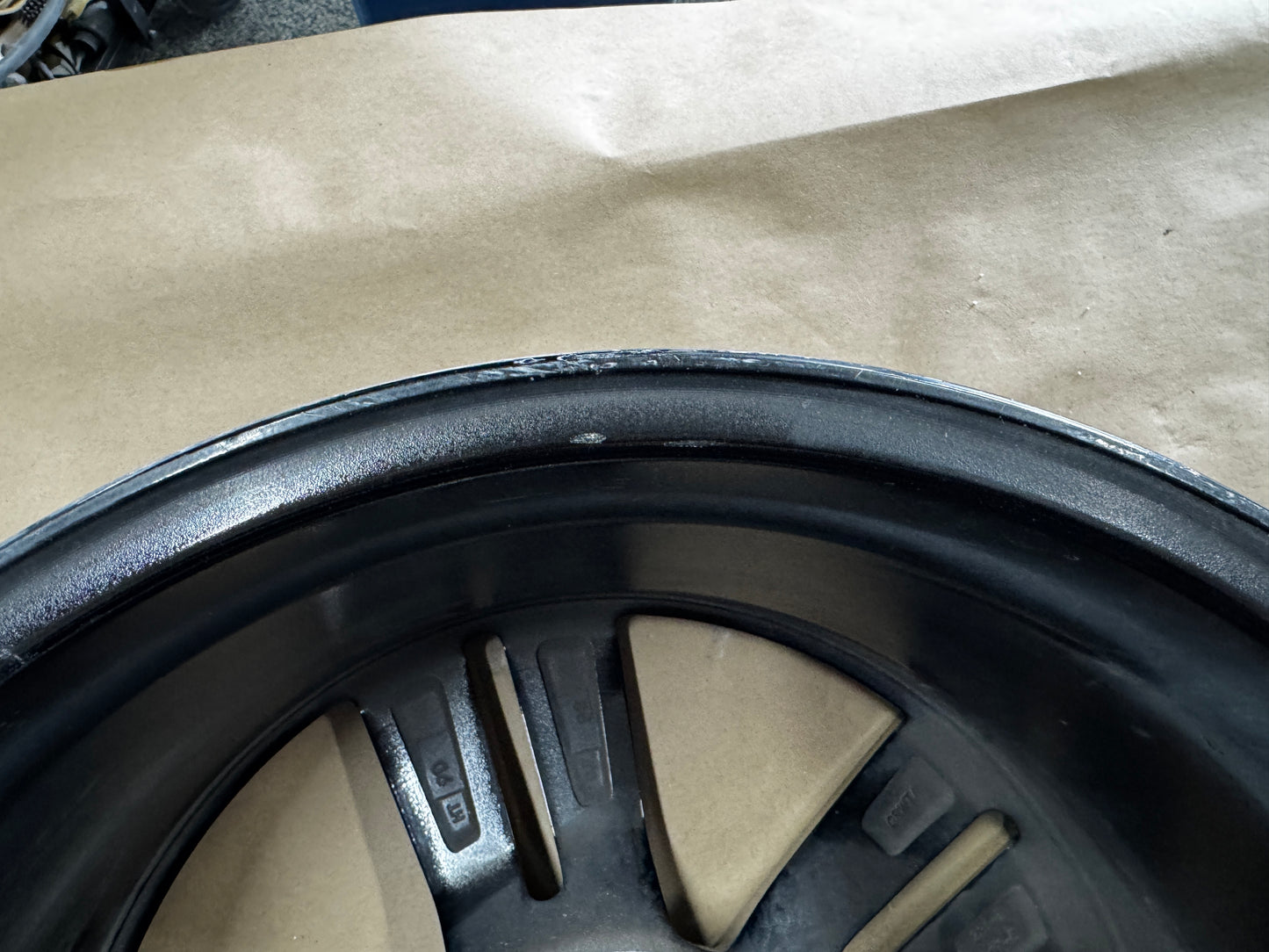 2024 Ford Mustang Black OEM Wheel 18x8.5