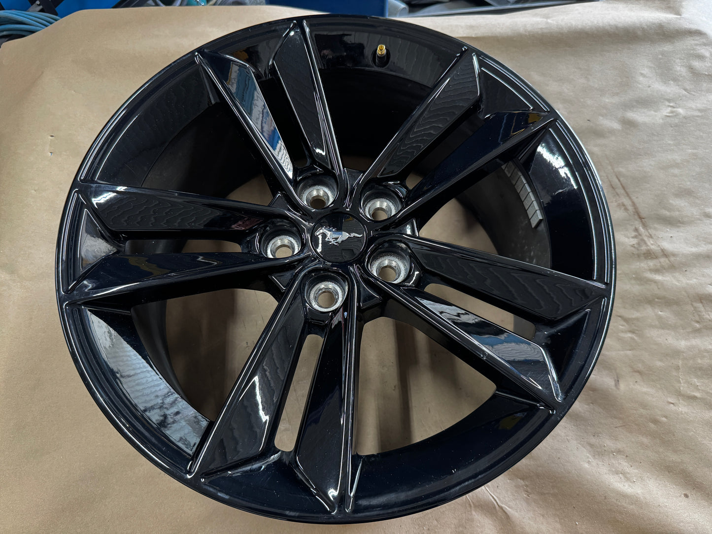 2024 Ford Mustang Black OEM Wheel 18x8.5