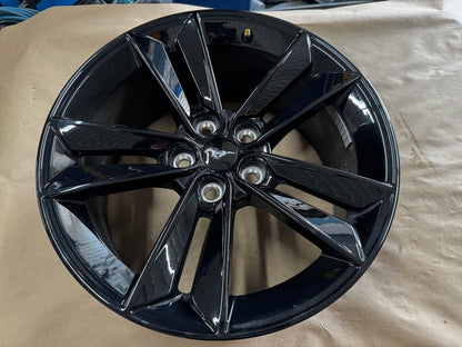 2024 Ford Mustang Black OEM Wheel 18x8.5