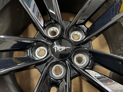 2024 Ford Mustang Black OEM Wheel 18x8.5