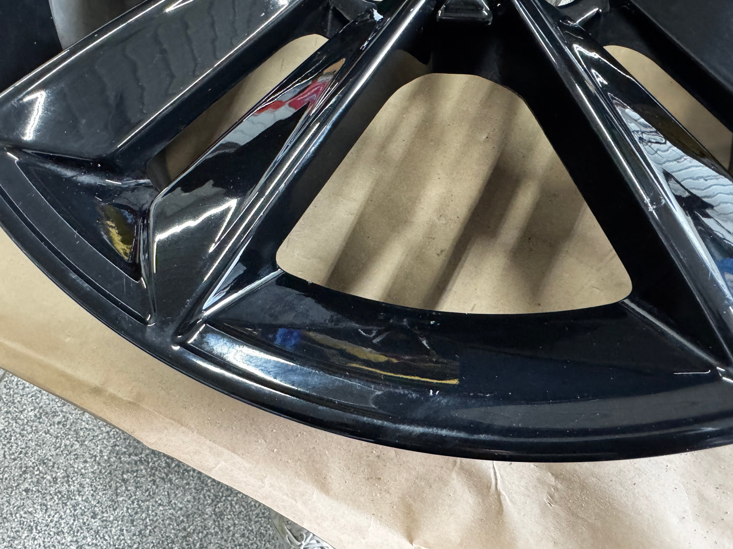 2024 Ford Mustang Black OEM Wheel 18x8.5