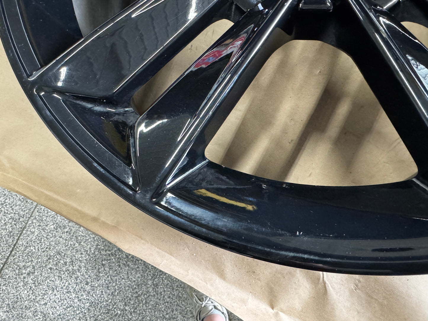 2024 Ford Mustang Black OEM Wheel 18x8.5
