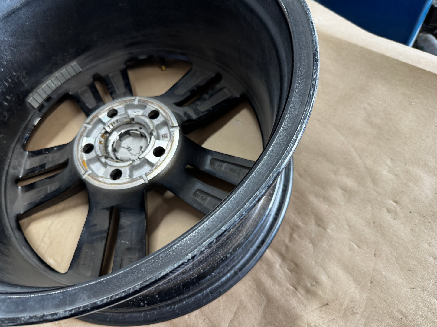 2024 Ford Mustang Black OEM Wheel 18x8.5