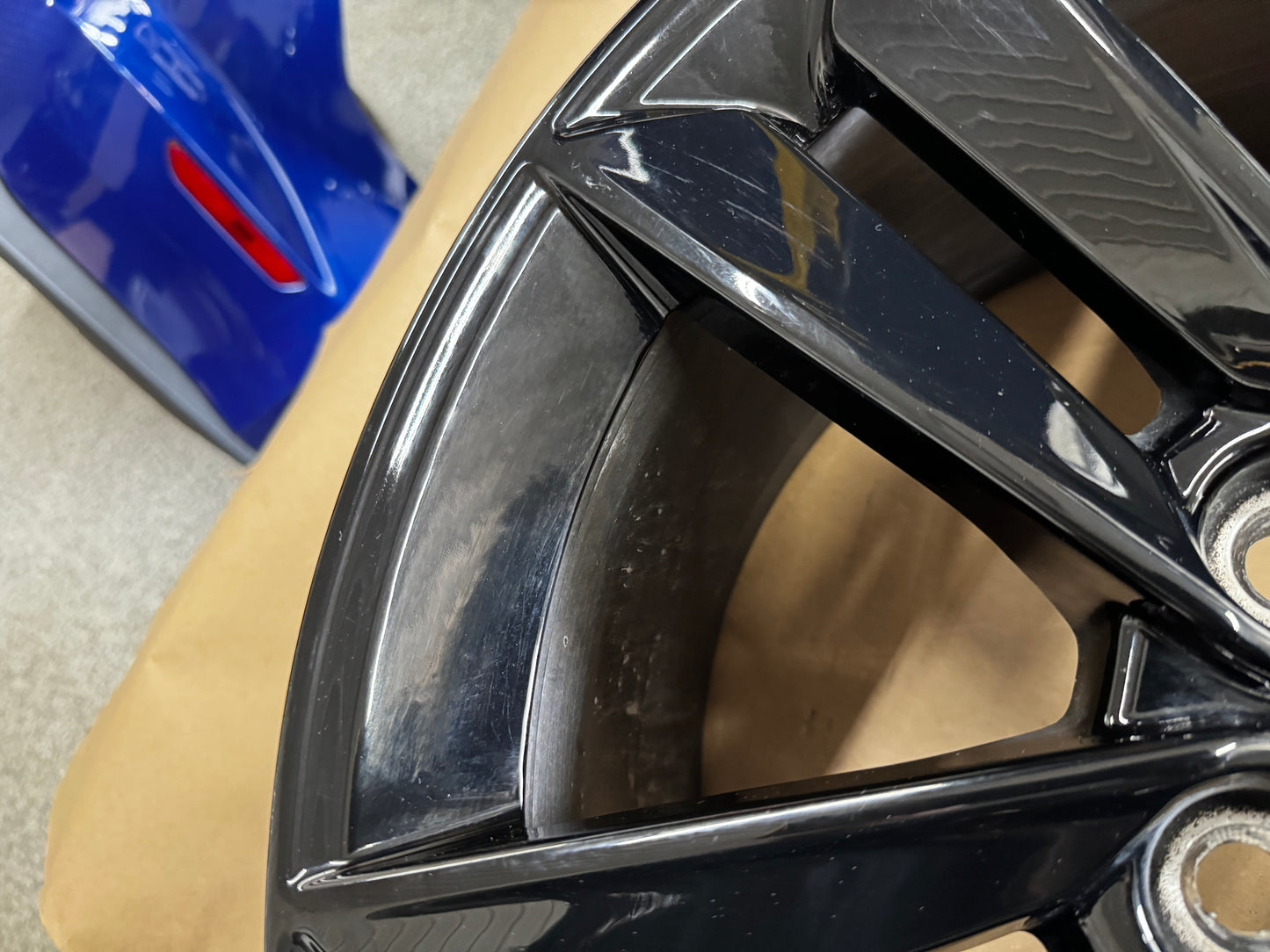2024 Ford Mustang Black OEM Wheel 18x8.5