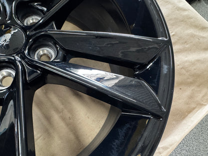 2024 Ford Mustang Black OEM Wheel 18x8.5