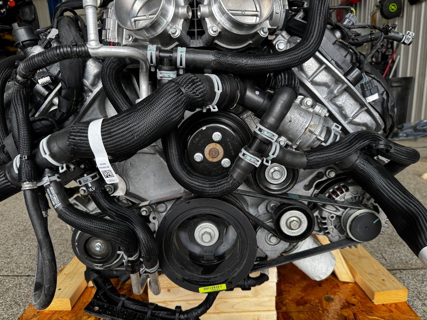 2025 Mustang 5.0 Coyote Gen 4 Engine Drivetrain 10R80Transmission 650 14k Miles