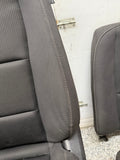 2010-2015 Chevy Camaro SS Black Cloth Seats Front & Rear Coupe