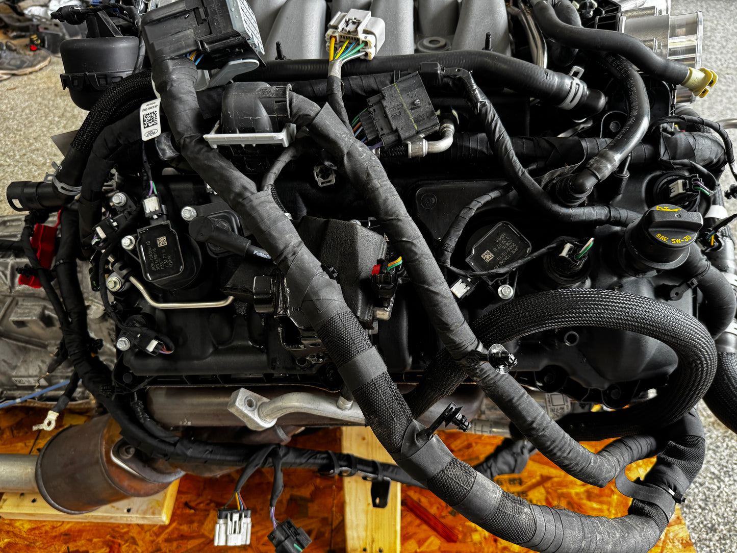 2025 Mustang 5.0 Coyote Gen 4 Engine Drivetrain 10R80Transmission 650 14k Miles