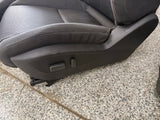 2010-2015 Chevy Camaro SS Black Cloth Seats Front & Rear Coupe