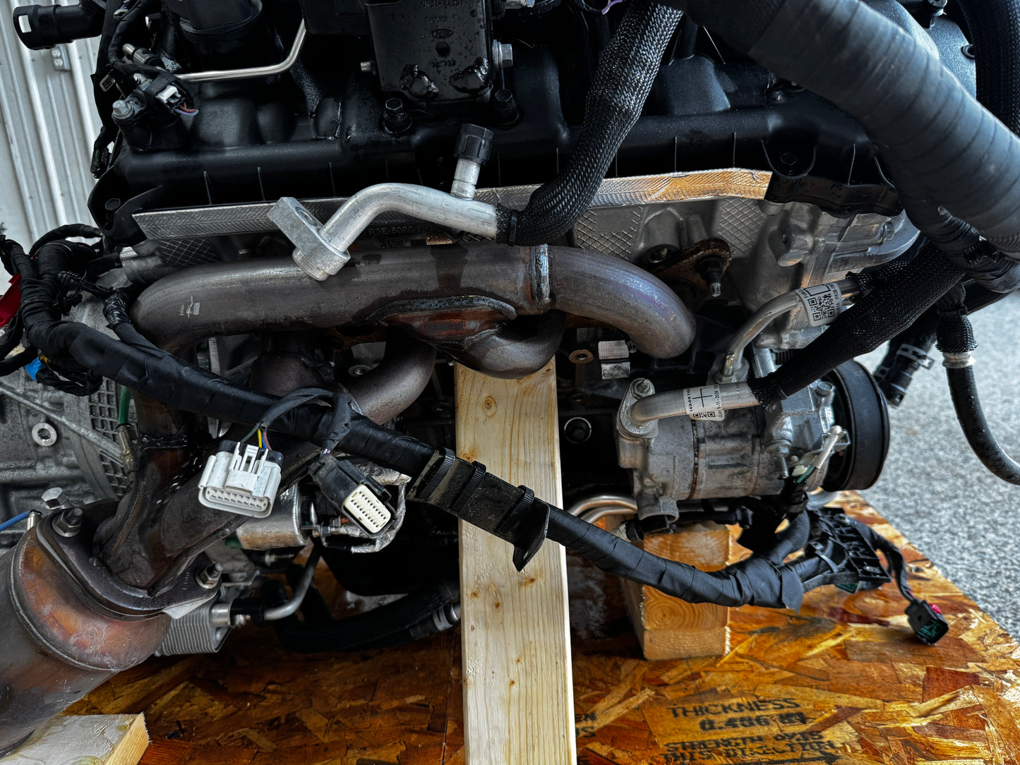 2025 Mustang 5.0 Coyote Gen 4 Engine Drivetrain 10R80Transmission 650 14k Miles