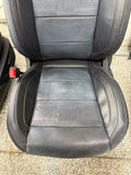 2018-2023 Ford Mustang GT Black Leather Coupe Front & Rear Seats