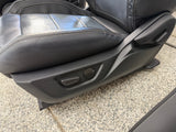 2018-2023 Ford Mustang GT Black Leather Coupe Front & Rear Seats