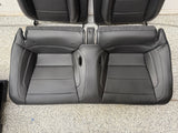 2018-2023 Ford Mustang GT Black Leather Coupe Front & Rear Seats