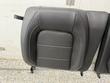 2018-2023 Ford Mustang GT Black Leather Coupe Front & Rear Seats
