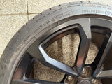 2012-2015 Chevrolet Camaro ZL1 20x11" Black Wheel Rim Tire Michelin 285/35/20