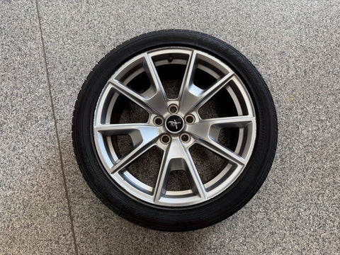 2015-2023 Ford Mustang GT 5.0 19x8.5" Wheel/Tire 255/40/R19 Bravo