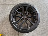 2012-2015 Chevrolet Camaro ZL1 20x11" Black Wheel Rim Tire Michelin 285/35/20