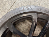 2012-2015 Chevrolet Camaro ZL1 20x11" Black Wheel Rim Tire Michelin 285/35/20