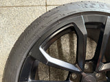 2012-2015 Chevrolet Camaro ZL1 20x11" Black Wheel Rim Tire Michelin 285/35/20