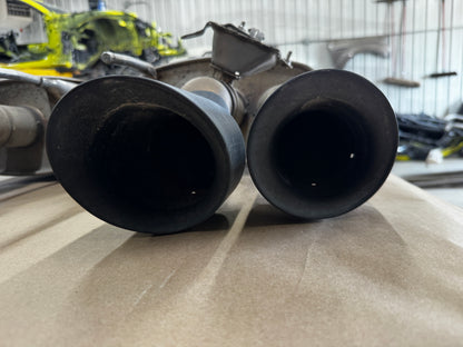 2024-2026 Mustang Dark Horse RH LH Pair Active Exhaust Muffler Quad Tip