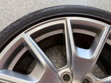 2015-2023 Ford Mustang GT Silver Wheel Rim 19"x8.5" Bravo Tire 255/40/R19