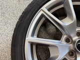 2015-2023 Ford Mustang GT Silver Wheel Rim 19"x8.5" Bravo Tire 255/40/R19