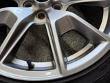 2015-2023 Ford Mustang GT Silver Wheel Rim 19"x8.5" Bravo Tire 255/40/R19