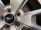 2015-2023 Ford Mustang GT Silver Wheel Rim 19"x8.5" Bravo Tire 255/40/R19
