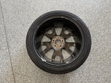 2015-2023 Ford Mustang GT Silver Wheel Rim 19"x8.5" Bravo Tire 255/40/R19
