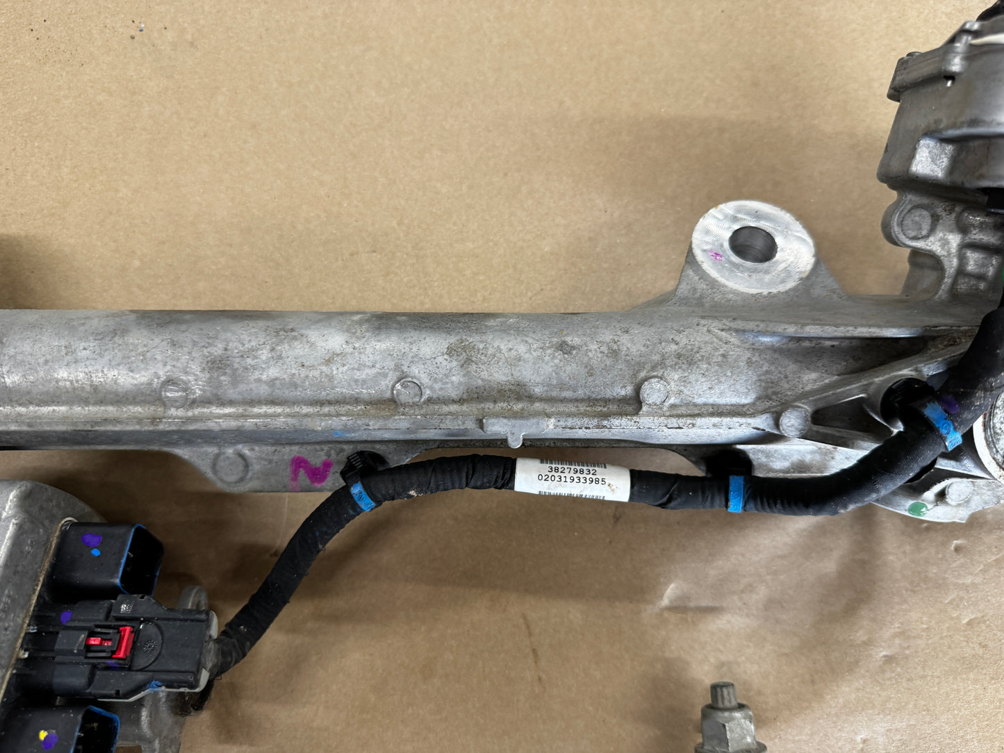2024-2026 Ford Mustang GT Dark Horse Electronic Steering Rack 11k Miles - OEM