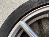 2015-2023 Ford Mustang GT Silver Wheel Rim 19"x8.5" Bravo Tire 255/40/R19