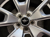 2015-2023 Ford Mustang GT Silver Wheel Rim 19"x8.5" Bravo Tire 255/40/R19